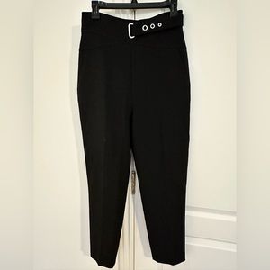 Karen Millen Black Cropped pants